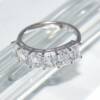 SL01224þBague Demi Pave Baguette T56