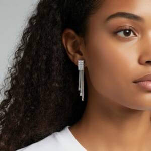 eshop sx01338 Boucle Multi rangs Pave´ Cravate 