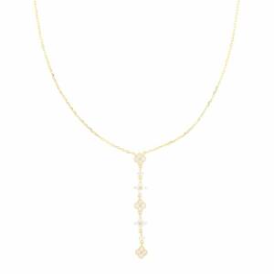 ESHOP SX01385 Collier Doré Fiora Précieuse Y