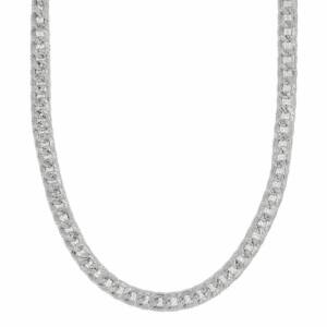collier gourmette argent 925