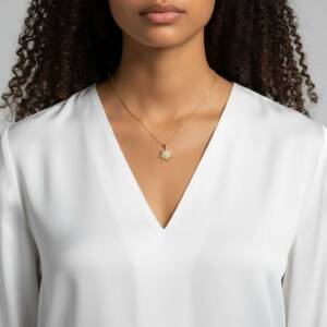 Collier Doré Soleil D’éclat