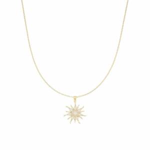 Collier Doré Soleil D’éclat