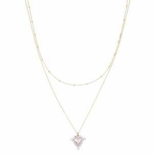 Collier Cœur Divin Doré