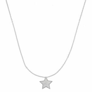 Collier Etoile Pavée