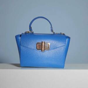 SB00261þSac Cuir Arianna Safari Bluette