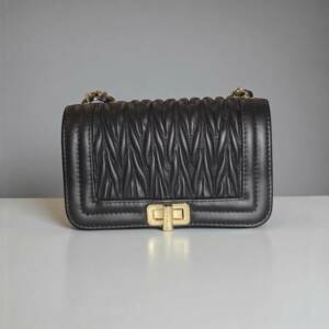 SB00263þSac Cuir Alexia Tresh Noir