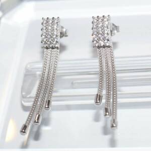 SX01338þBoucle Multi rangs Pavé Cravate 