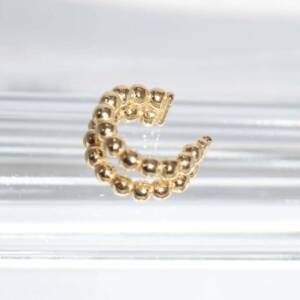 SX01339þBoucle Dorée Mono Earcuff Perlé