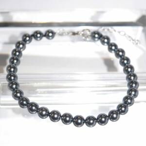 SX01371þBracelet Perles de Minuit 5mm