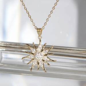 SX01405þCollier Doré Soleil D’éclat