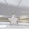 SX01419þCollier Etoile Pavée