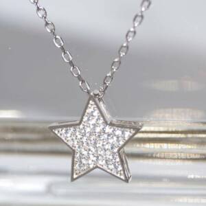 SX01419þCollier Etoile Pavée