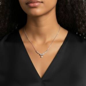 eshop SL01668 Collier Rosette Goutte