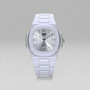 LT00013þMontre Momento Uno Lumen Cristal Blanc