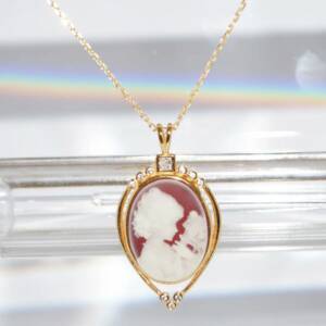 SL01660þCollier Camée Doré