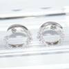 SL01684þBoucle Cercle Feuillage