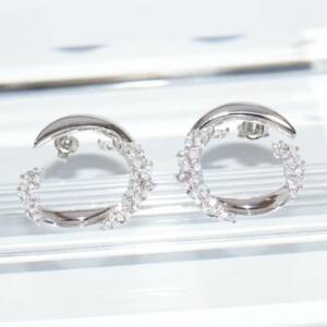 SL01684þBoucle Cercle Feuillage