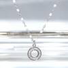 RI01441þCollier Rosario Pop Color Tondo Pavé