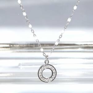 RI01441þCollier Rosario Pop Color Tondo Pavé