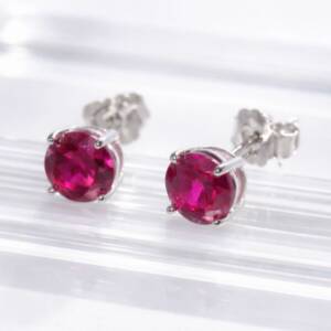 SL01378þBoucle Point Brillant Rouge
