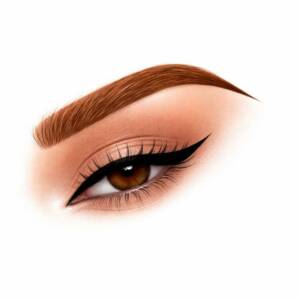 crayons a sourcils 206 warm brown capuchon avec brosse elixir make up maquillage silver fish modele