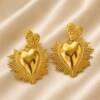 NJ00218þBoucles Sacré Cuore Doré