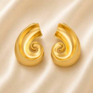 NJ00244þBoucles d’Oreilles Vague Impériale