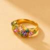 NJ00443þBague Multicolore Romantica