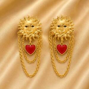 NJ00478þBoucles Cuore Venezia Pendente