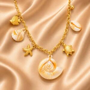 NJ00681þCollier Conchiglia Capri