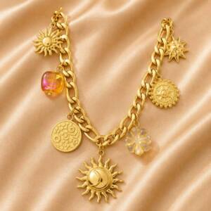 NJ00689þCollier Sole & Conchiglia Amalfi