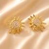 NJ00500þBoucles Sole Dorato Venezia
