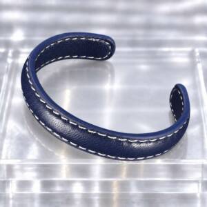 NJ00817þBracelet Homme Tressé Riviera Bleu