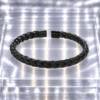 NJ00821þBracelet Homme Tressé Black Wave