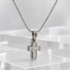 AR000978þCollier Croix Zircons