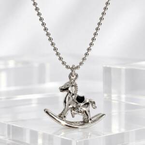 AR000981&thorn;Collier Cheval &agrave; Bascule