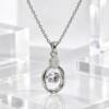 NJ00900þCollier Éclat Mobile & Zircons