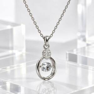 NJ00900&thorn;Collier &Eacute;clat Mobile & Zircons