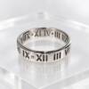 RI00819þBague Anneau Chiffres Romains